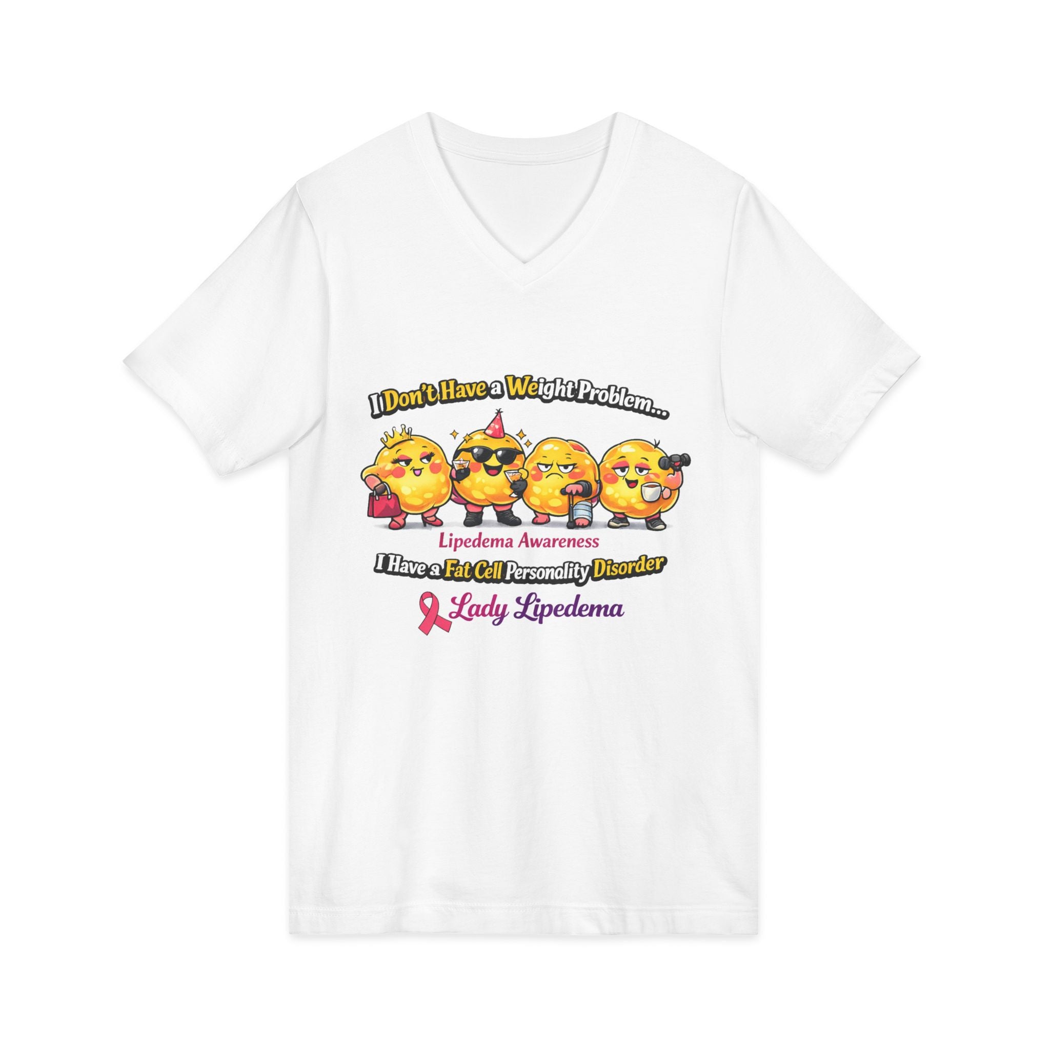 Lipedema Awareness Funny & Inspirational Fitness Graphic Shirt