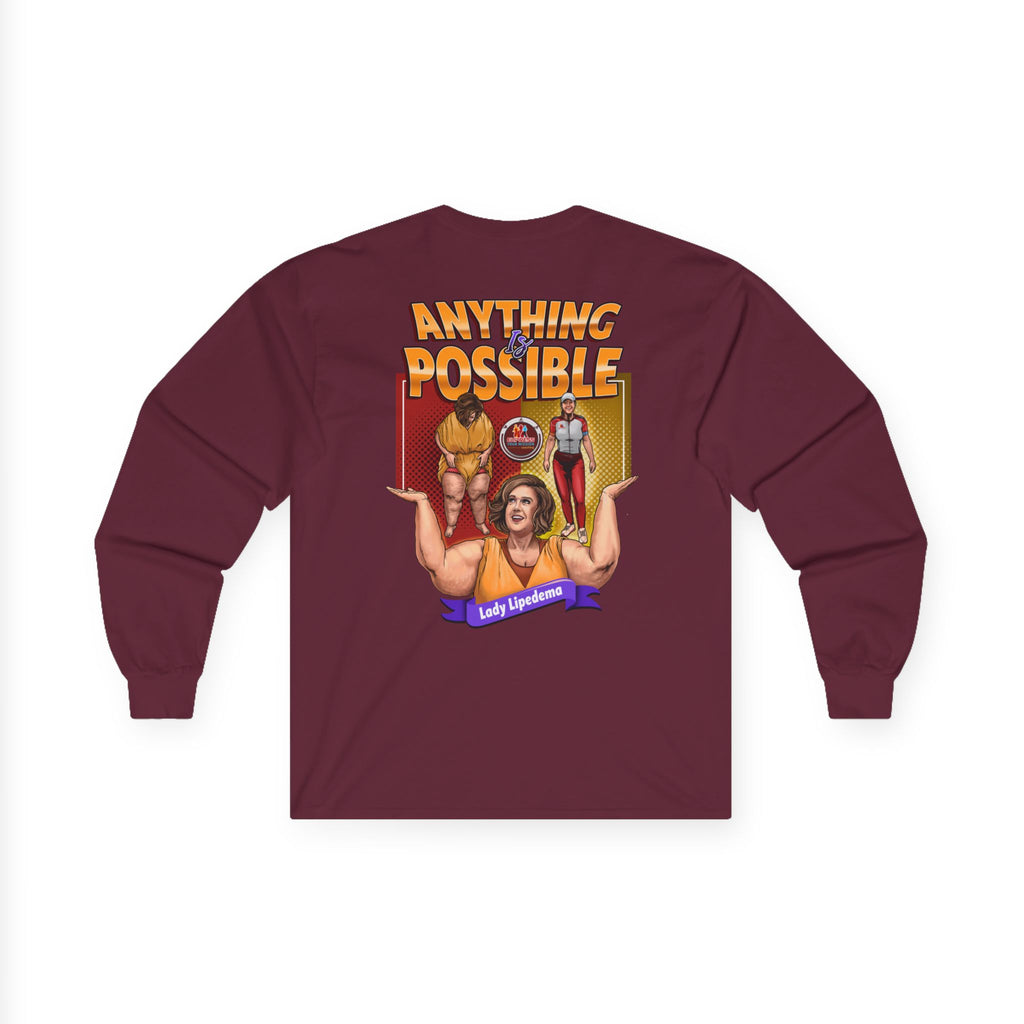 Mission Possible Long Sleeve Tee — Anything Possible Graphic
