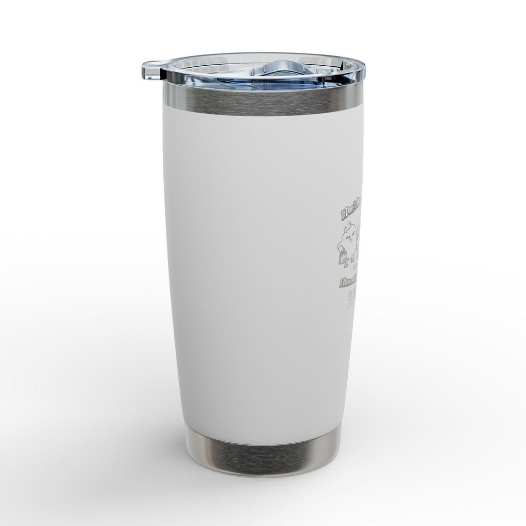 20oz Engraved Riva Tumbler — Cute Design, 'Don't Have a Weight Problem'