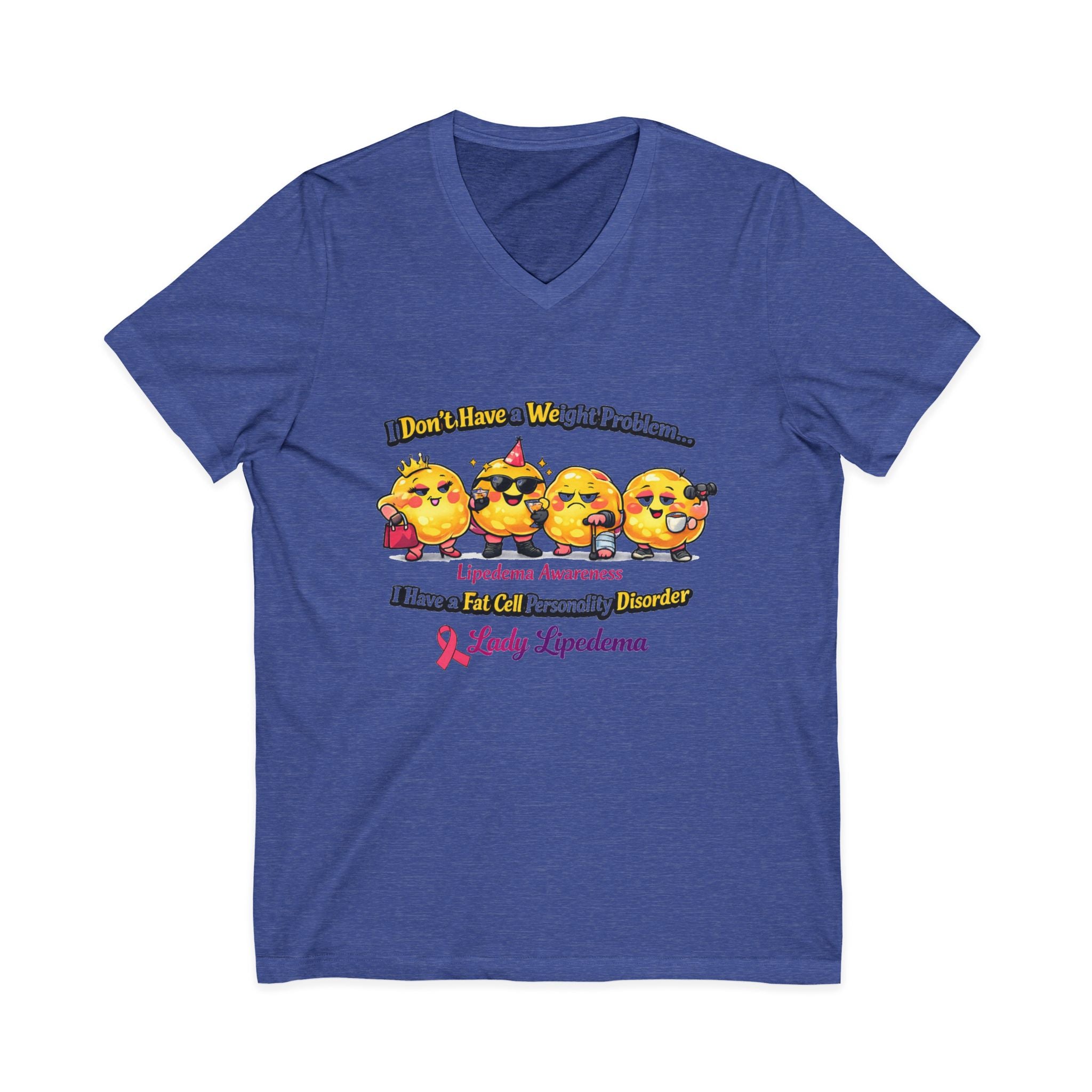 Lipedema Awareness Funny & Inspirational Fitness Graphic Shirt