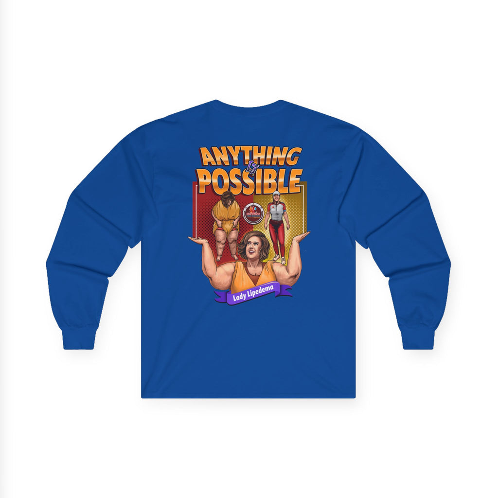 Mission Possible Long Sleeve Tee — Anything Possible Graphic