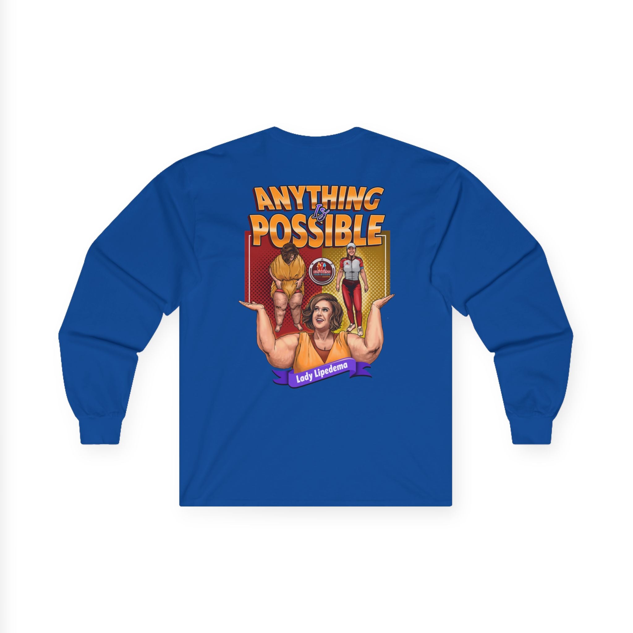 Mission Possible Long Sleeve Tee — Anything Possible Graphic