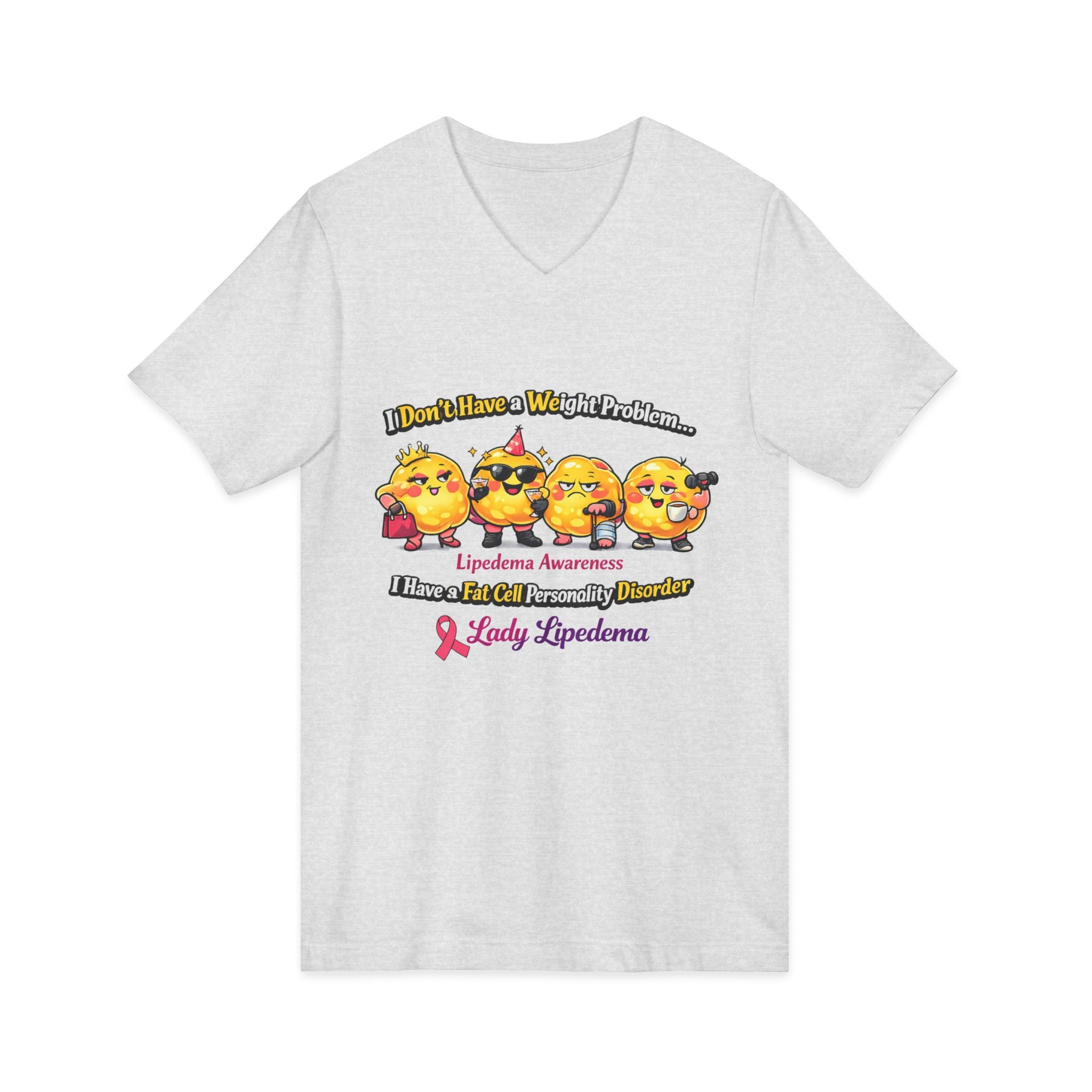 Lipedema Awareness Funny & Inspirational Fitness Graphic Shirt