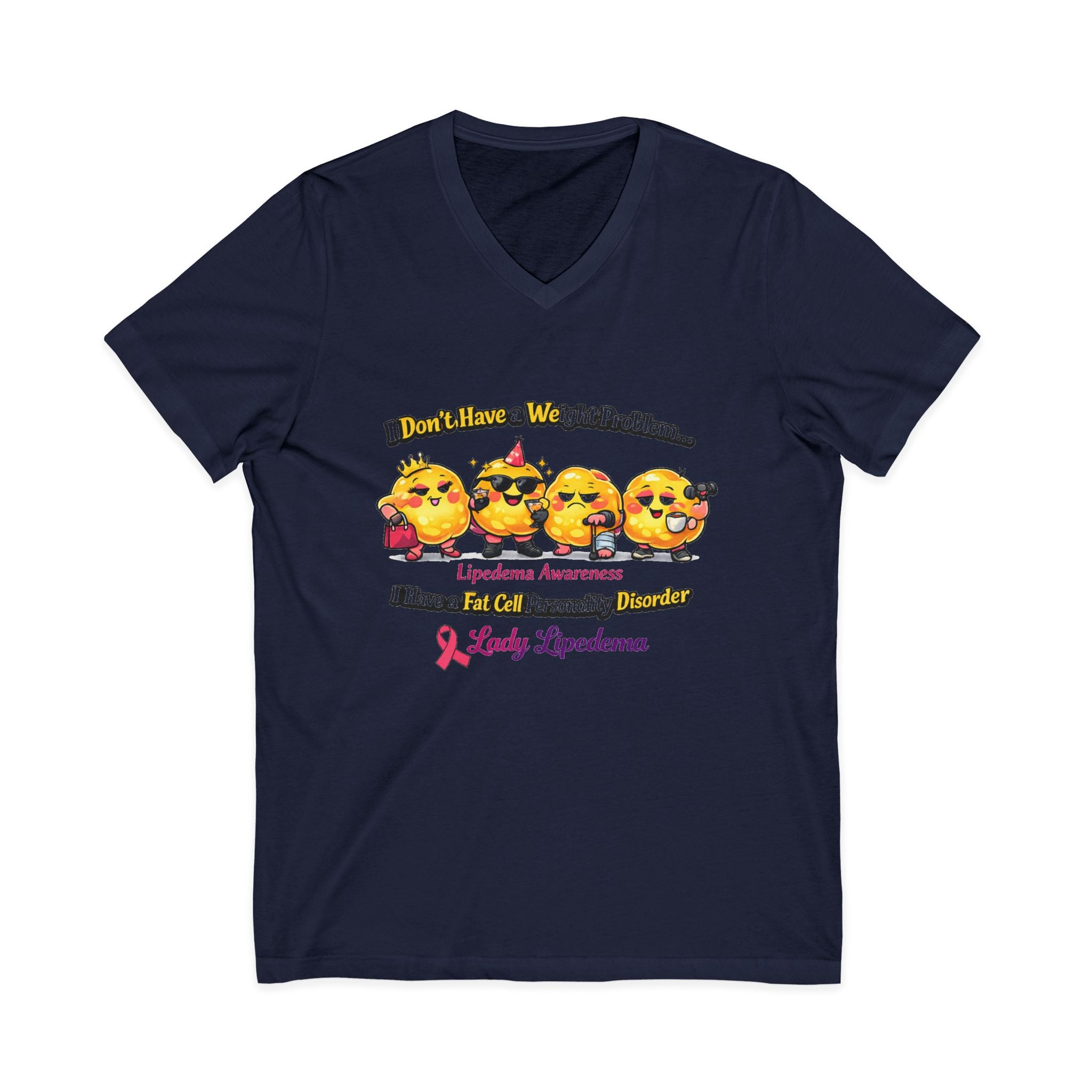 Lipedema Awareness Funny & Inspirational Fitness Graphic Shirt