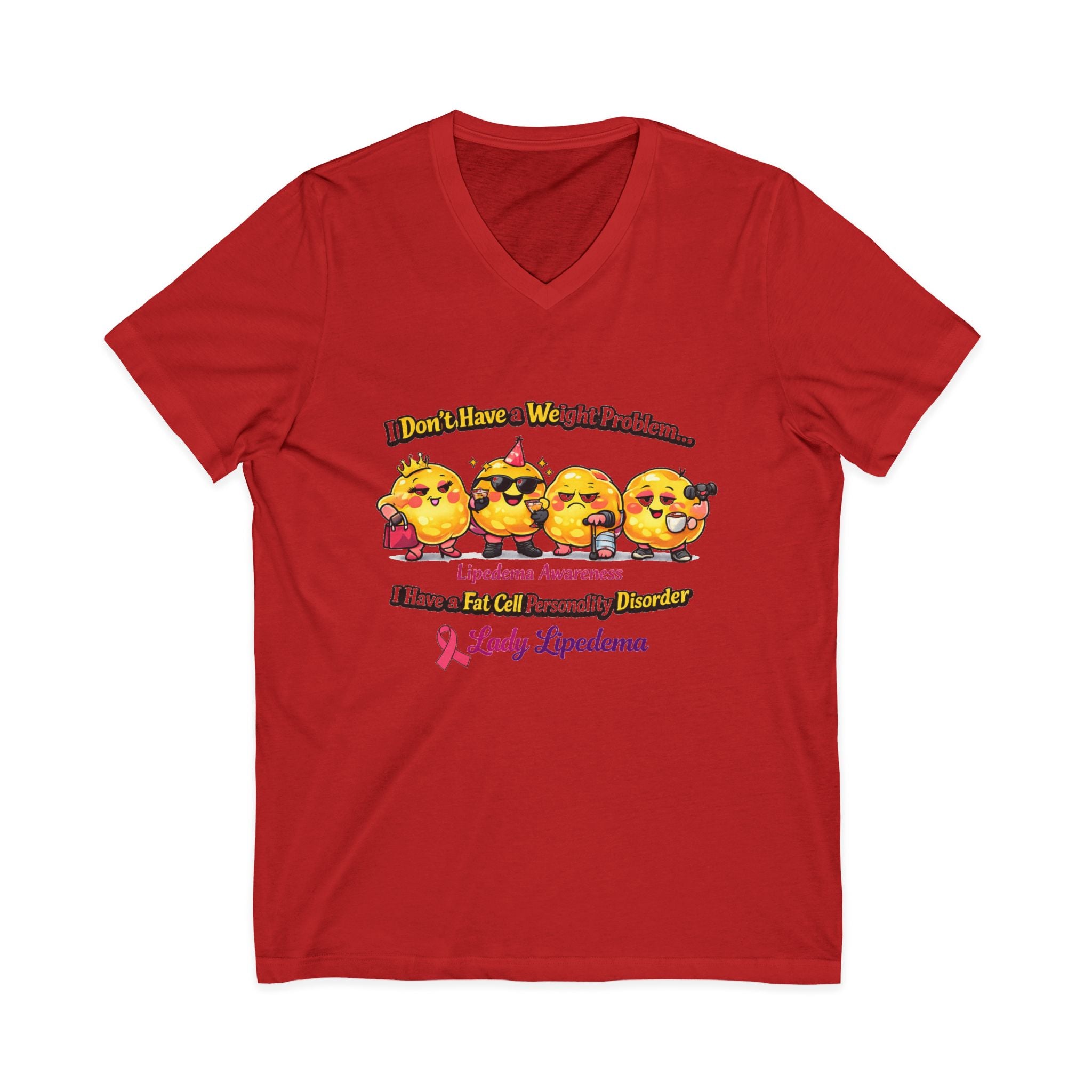 Lipedema Awareness Funny & Inspirational Fitness Graphic Shirt