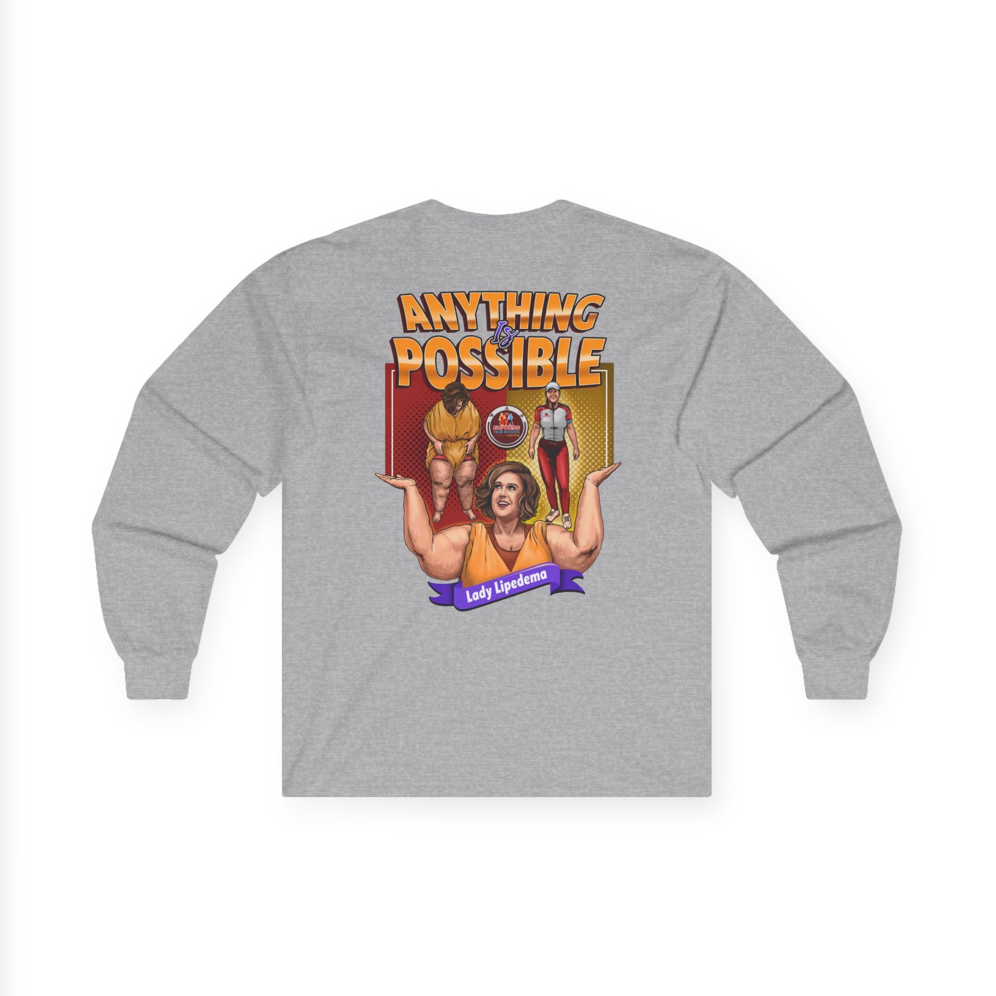 Mission Possible Long Sleeve Tee — Anything Possible Graphic