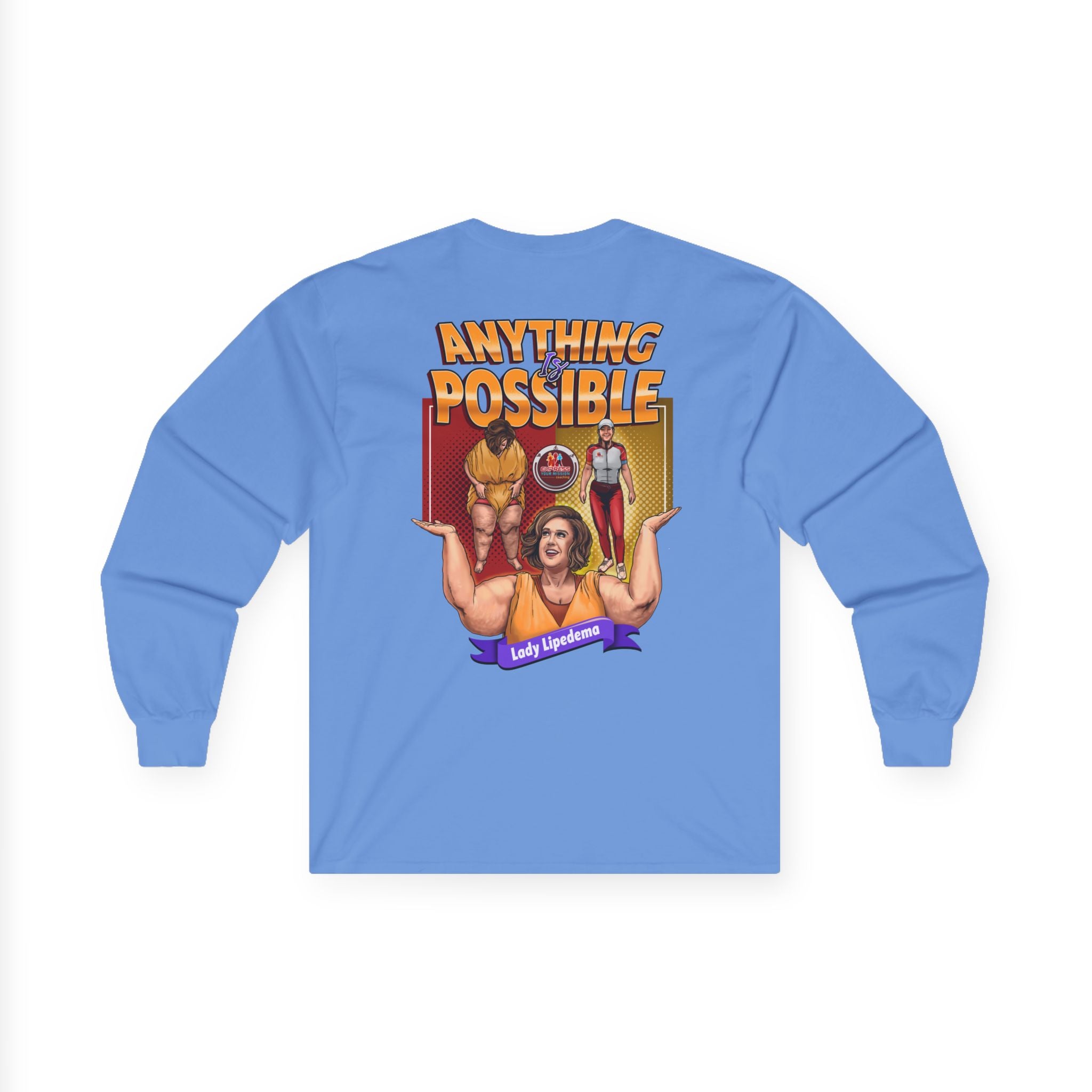 Mission Possible Long Sleeve Tee — Anything Possible Graphic