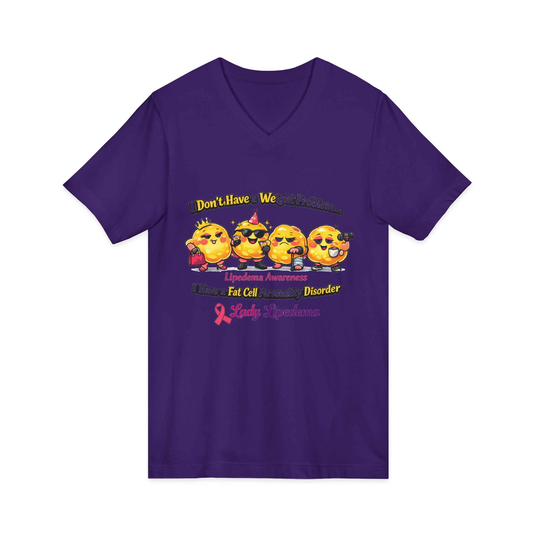 Lipedema Awareness Funny & Inspirational Fitness Graphic Shirt