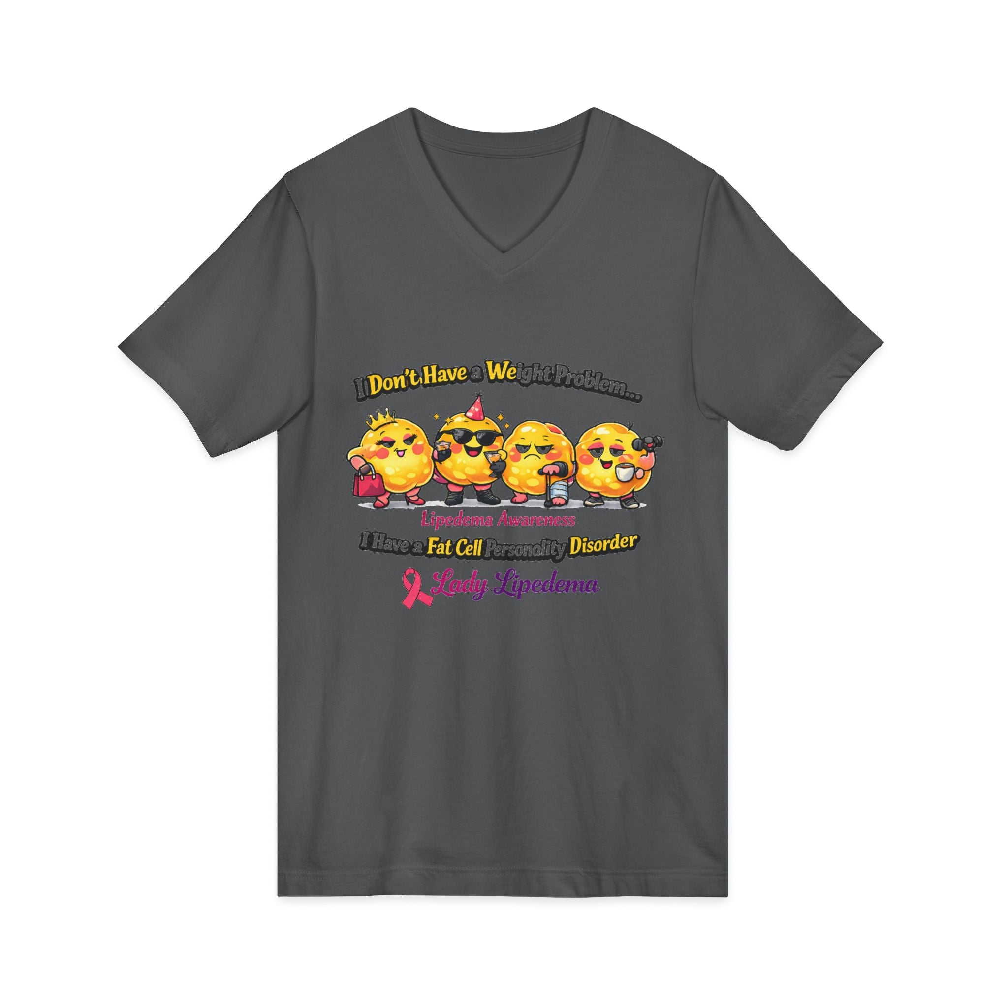 Lipedema Awareness Funny & Inspirational Fitness Graphic Shirt