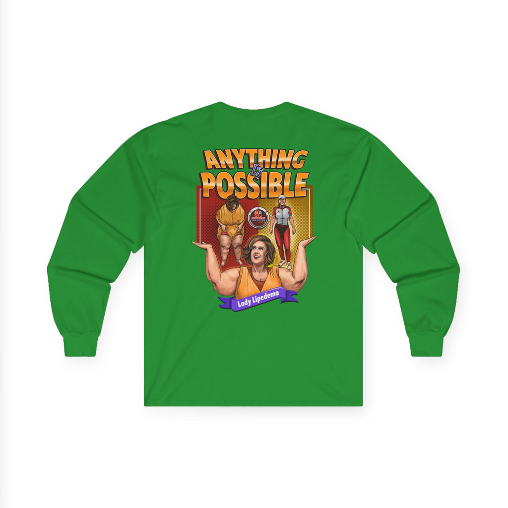 Mission Possible Long Sleeve Tee — Anything Possible Graphic