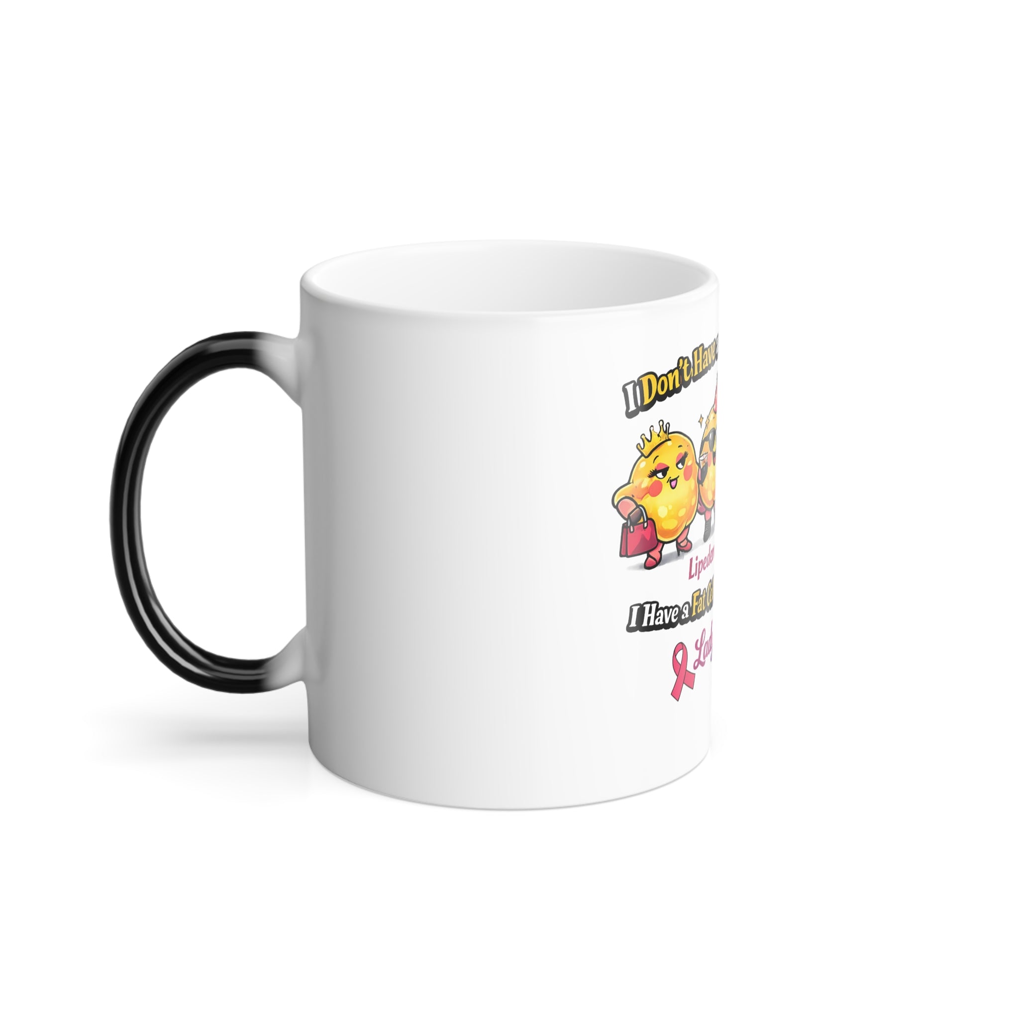 Color-Changing Mug Fat Cells — “Lady Lipedema” Awareness 11oz