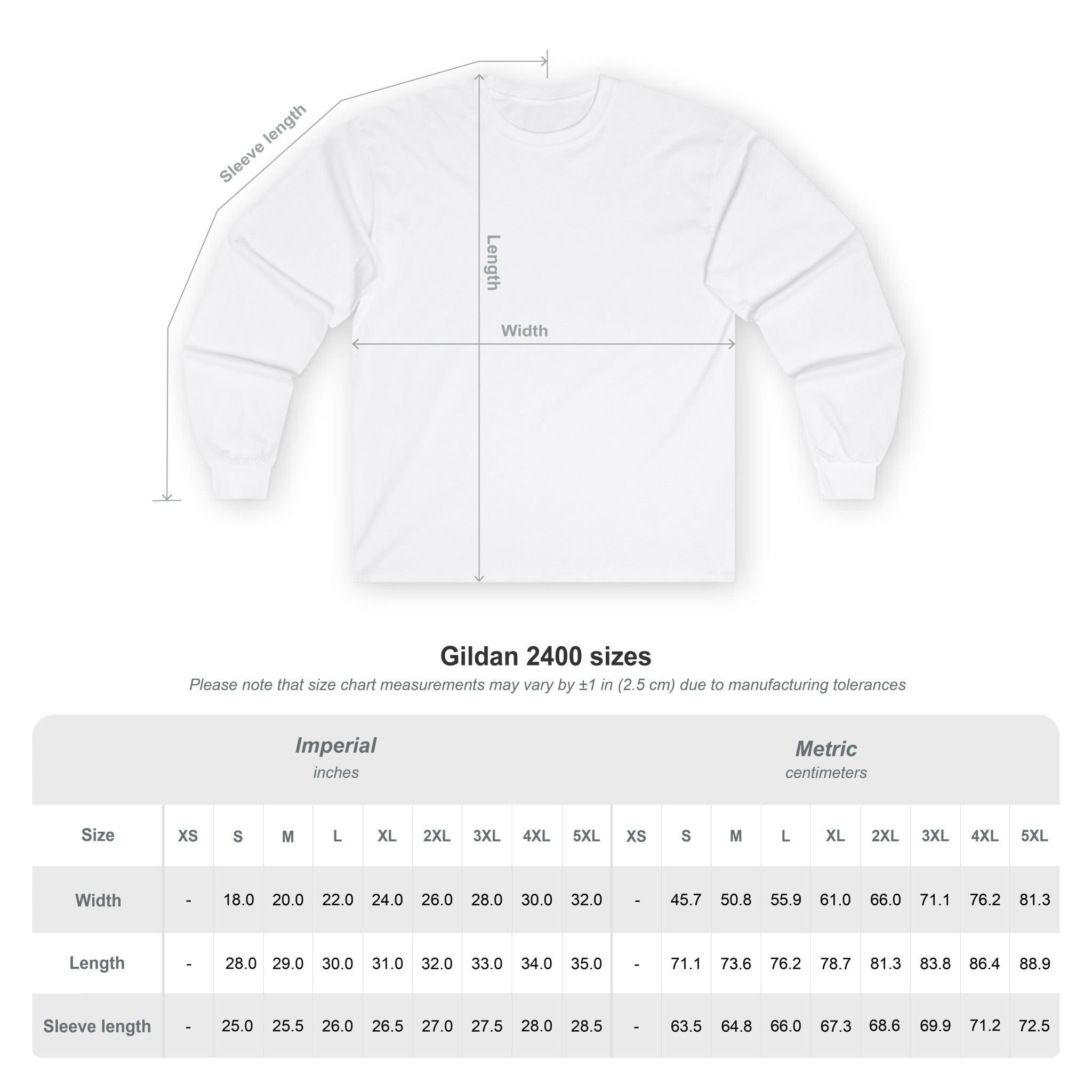 Mission Possible Long Sleeve Tee — Anything Possible Graphic