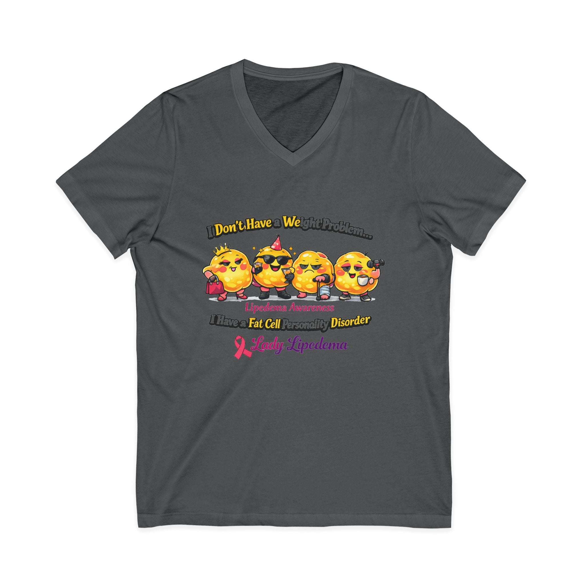 Lipedema Awareness Funny & Inspirational Fitness Graphic Shirt