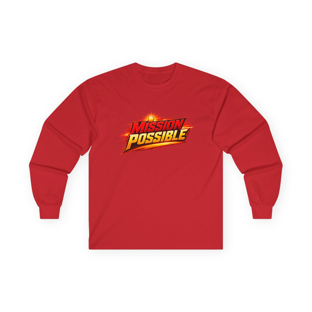Mission Possible Long Sleeve Tee — Anything Possible Graphic