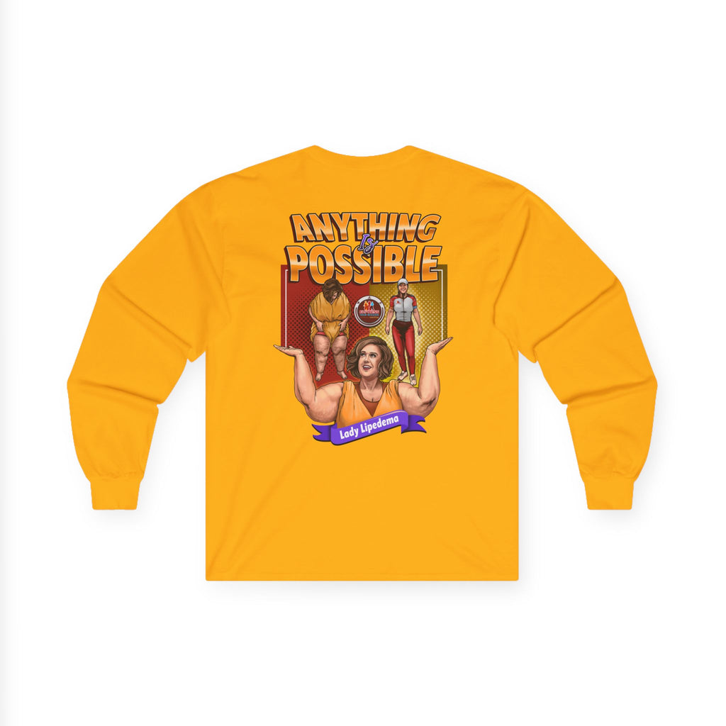 Mission Possible Long Sleeve Tee — Anything Possible Graphic