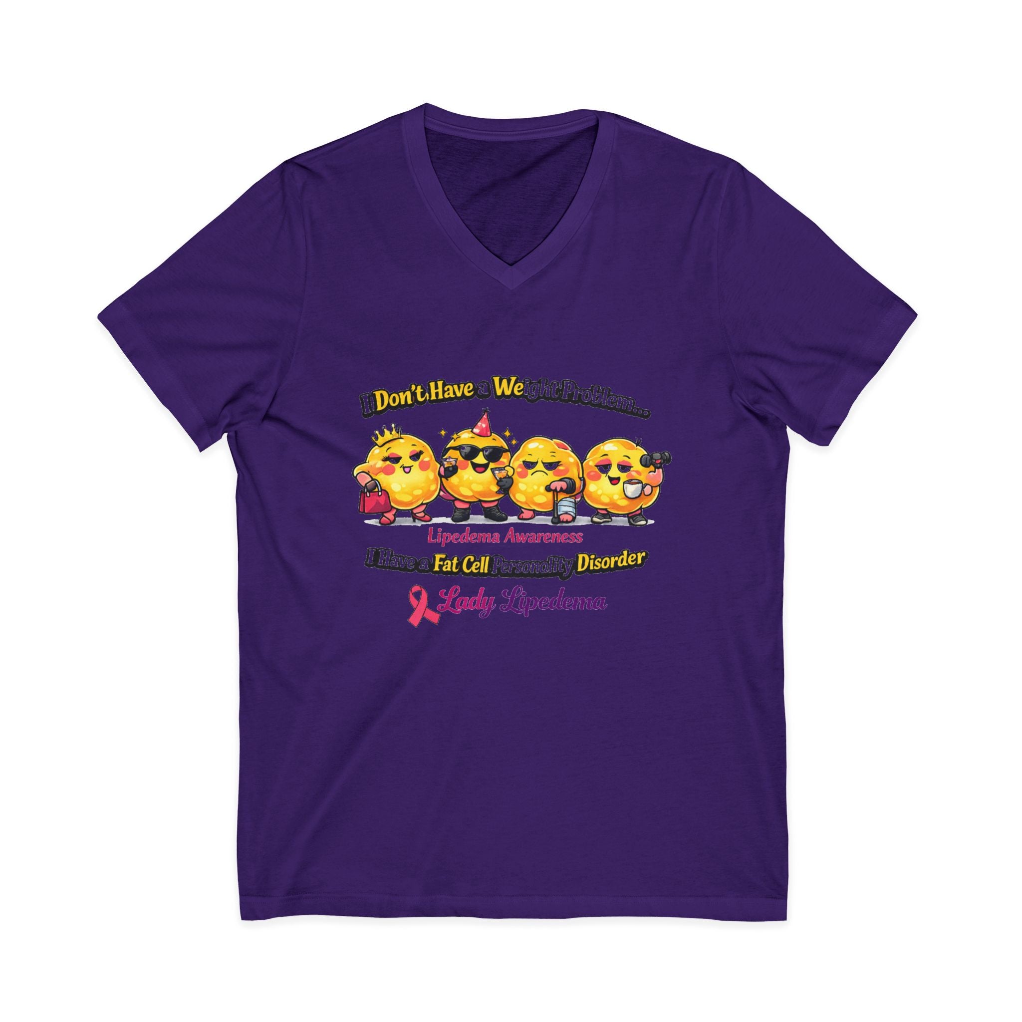 Lipedema Awareness Funny & Inspirational Fitness Graphic Shirt