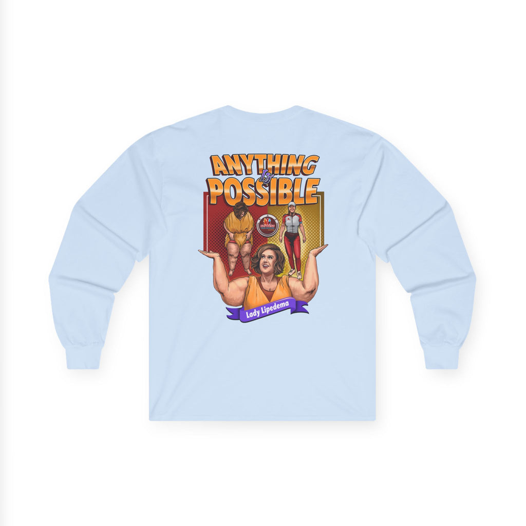 Mission Possible Long Sleeve Tee — Anything Possible Graphic