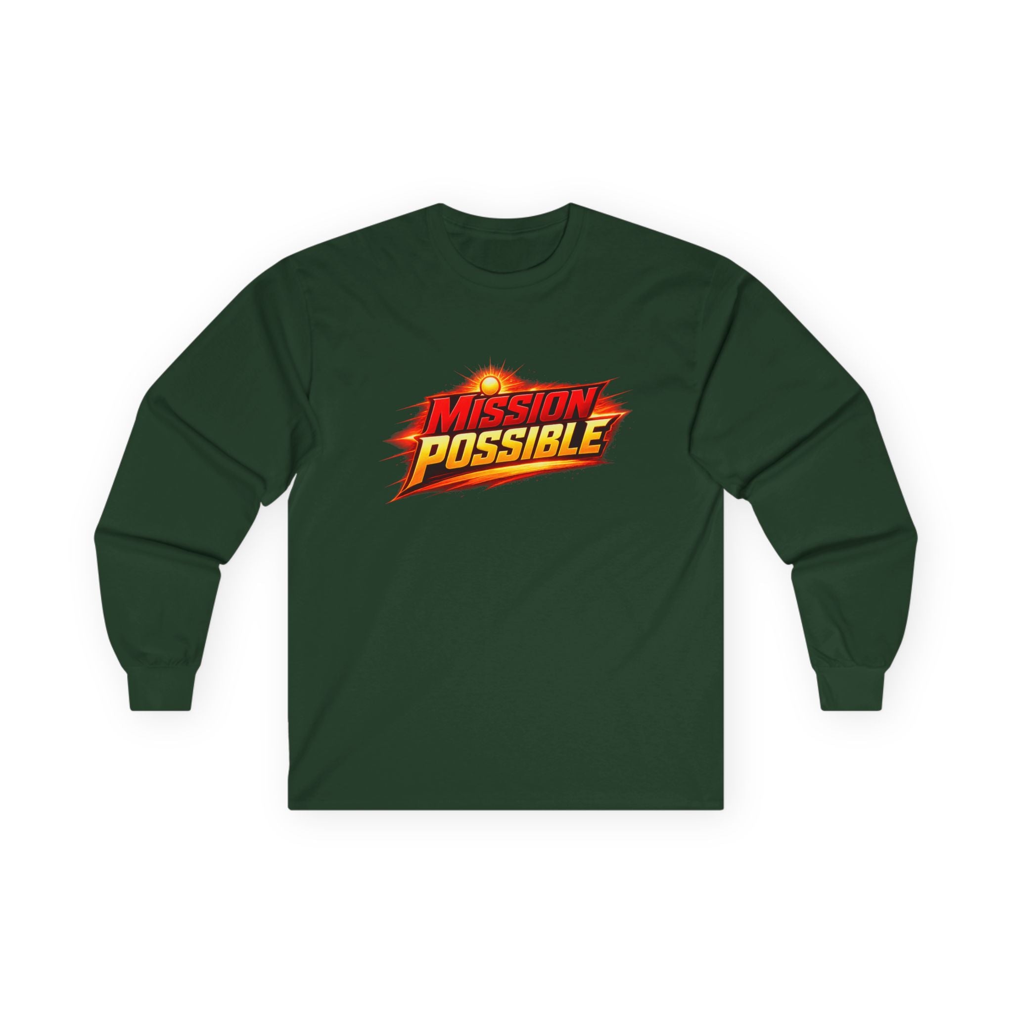 Mission Possible Long Sleeve Tee — Anything Possible Graphic