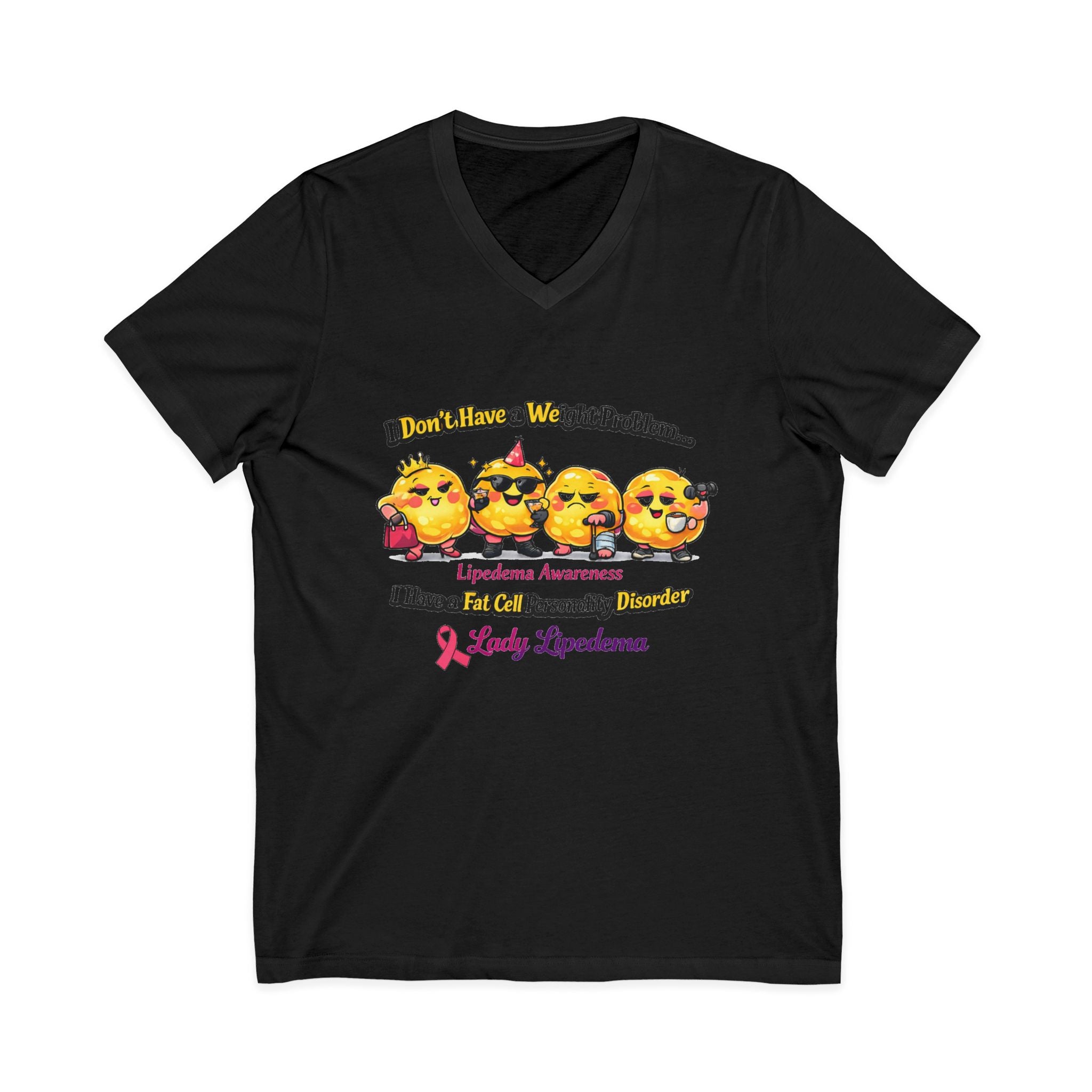 Lipedema Awareness Funny & Inspirational Fitness Graphic Shirt