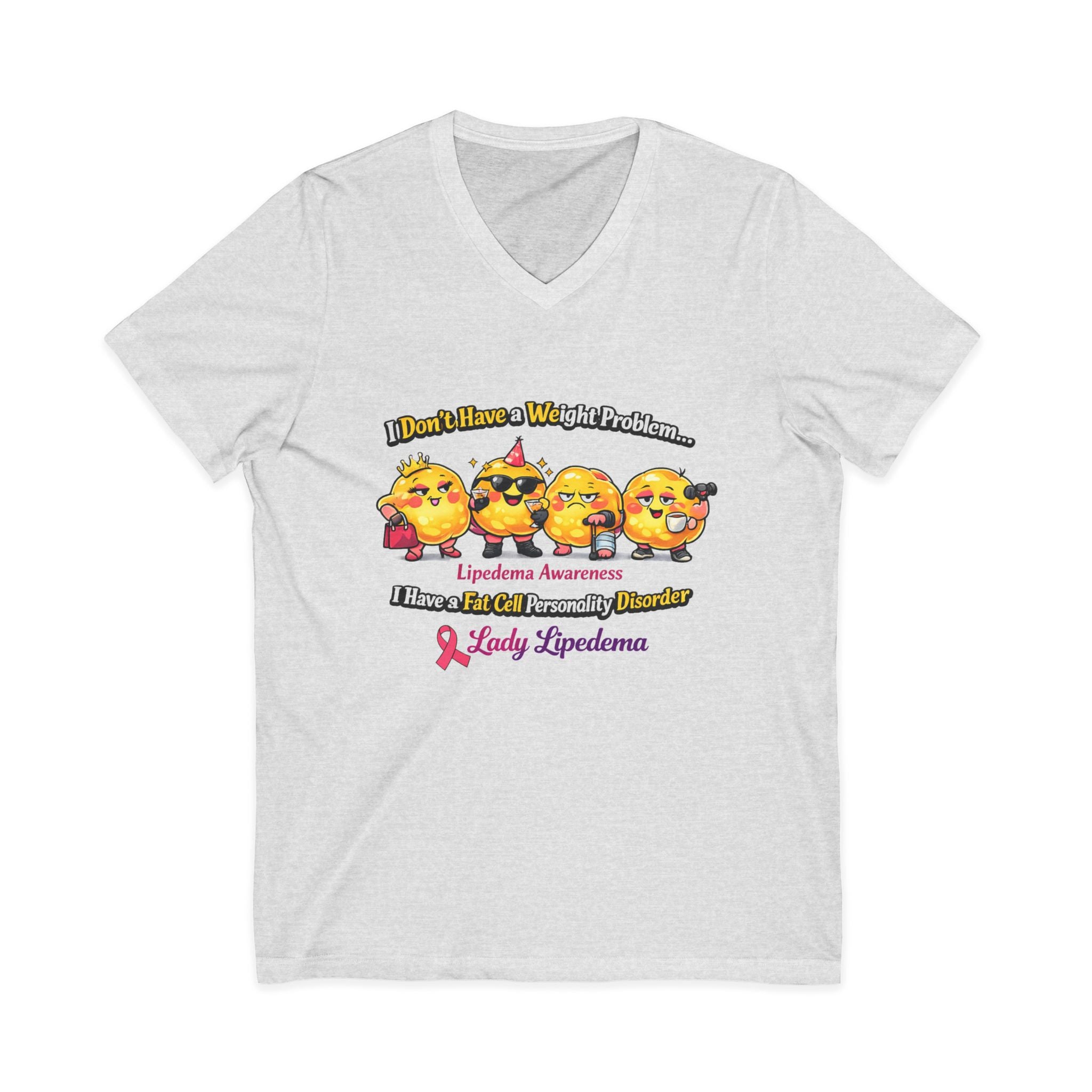 Lipedema Awareness Funny & Inspirational Fitness Graphic Shirt