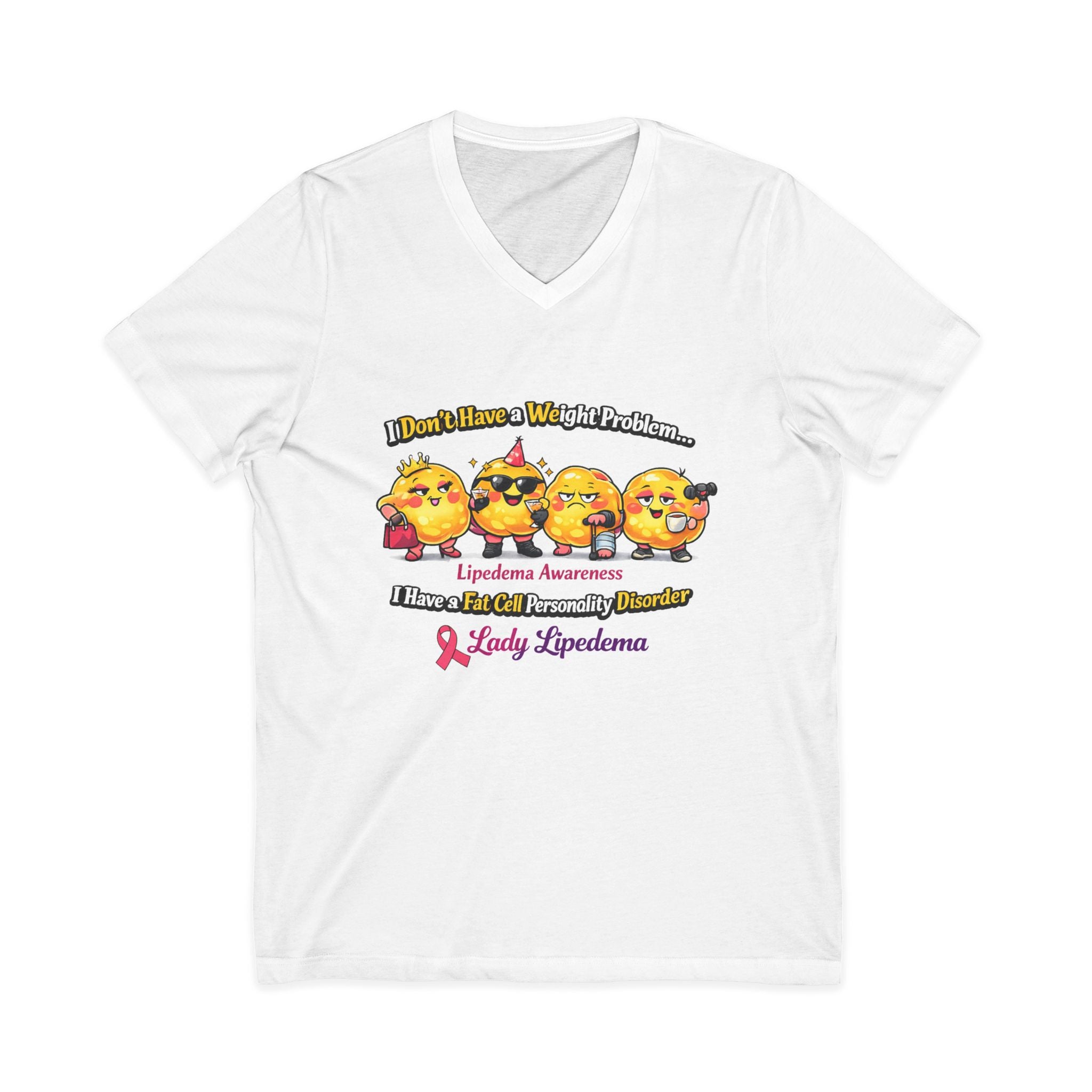 Lipedema Awareness Funny & Inspirational Fitness Graphic Shirt