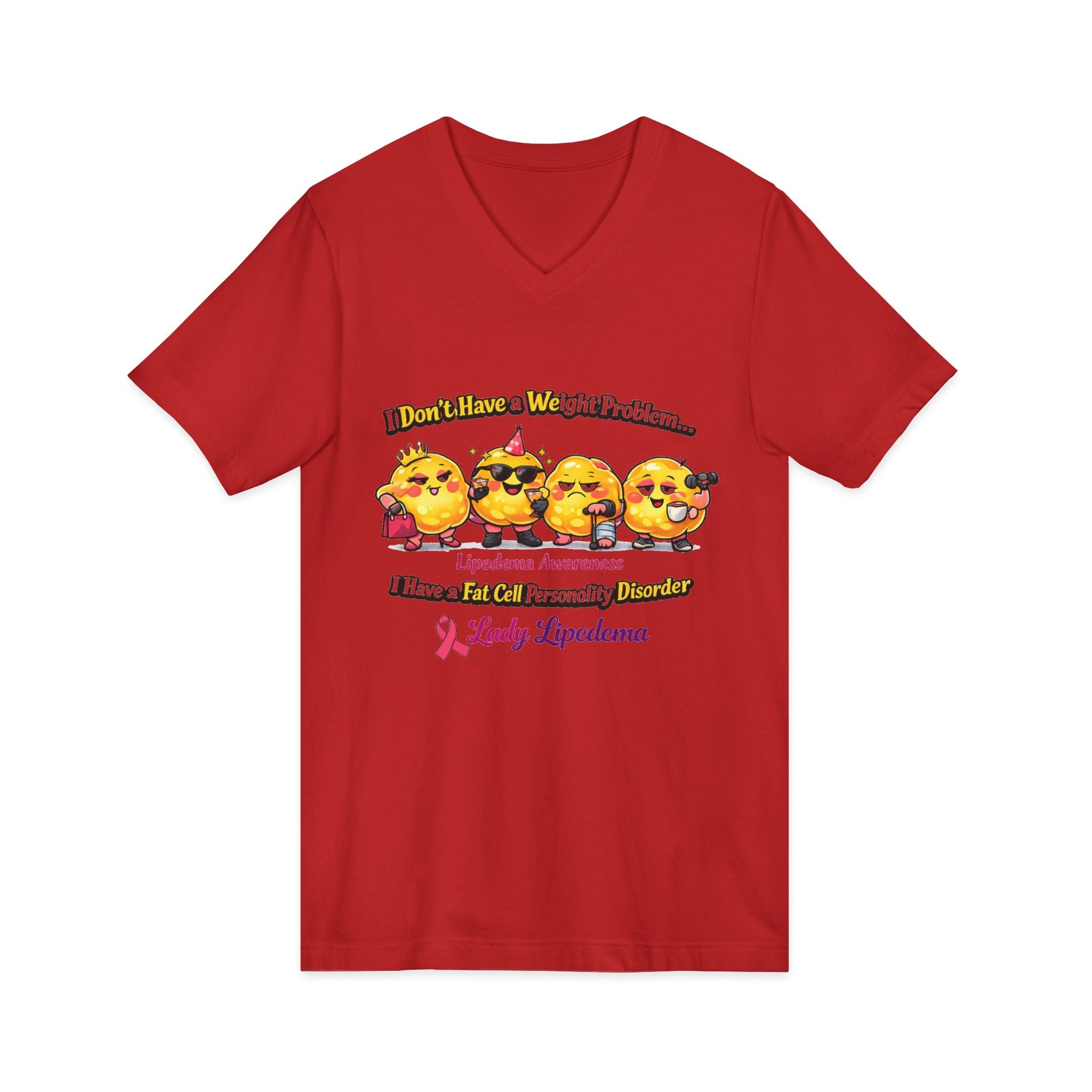 Lipedema Awareness Funny & Inspirational Fitness Graphic Shirt