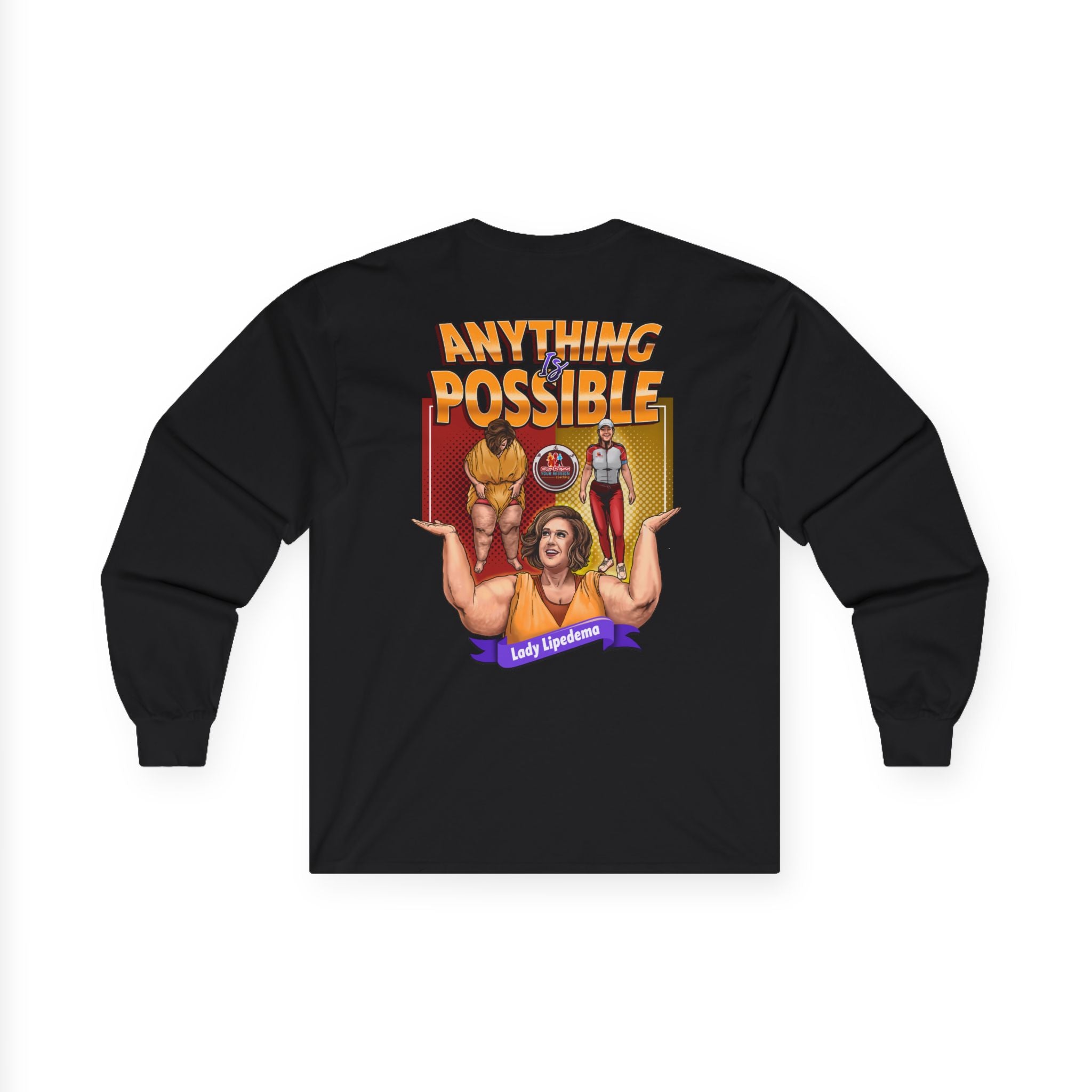 Mission Possible Long Sleeve Tee — Anything Possible Graphic