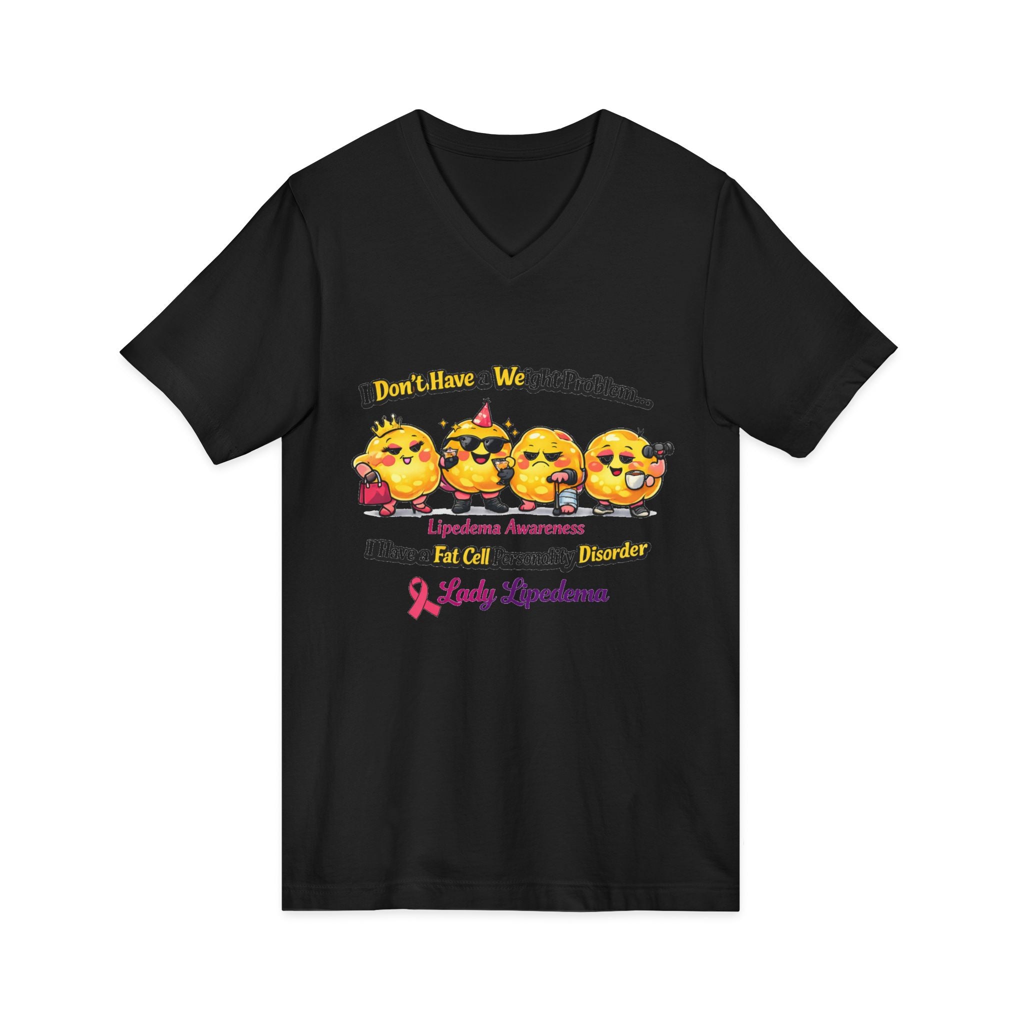Lipedema Awareness Funny & Inspirational Fitness Graphic Shirt