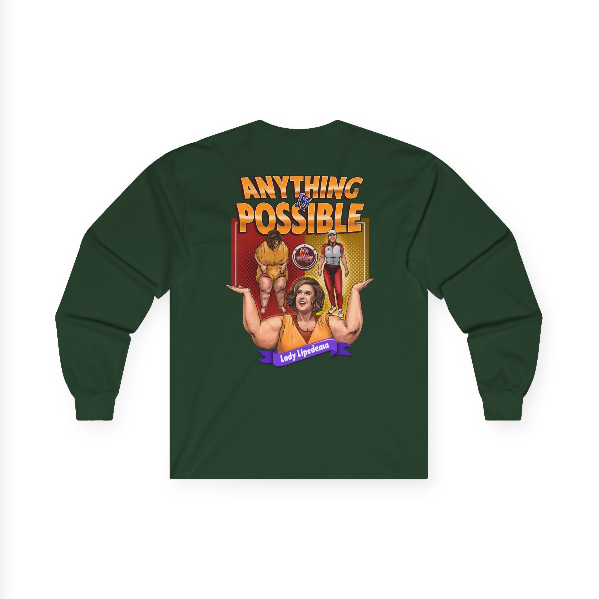 Mission Possible Long Sleeve Tee — Anything Possible Graphic